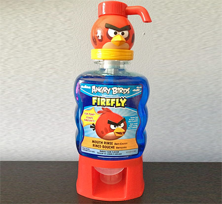 Angry Birds Mouthwash